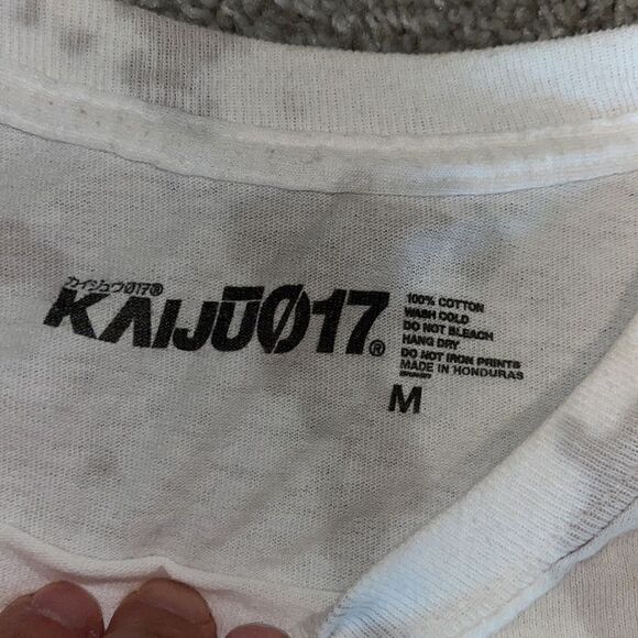 Go Away Smiley Face Anime Japanese Sexy Kitten Samurai T Shirt Japan Kaiju017 M - Picture 7 of 7